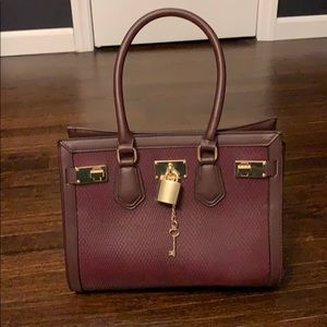 ALDO plum purse